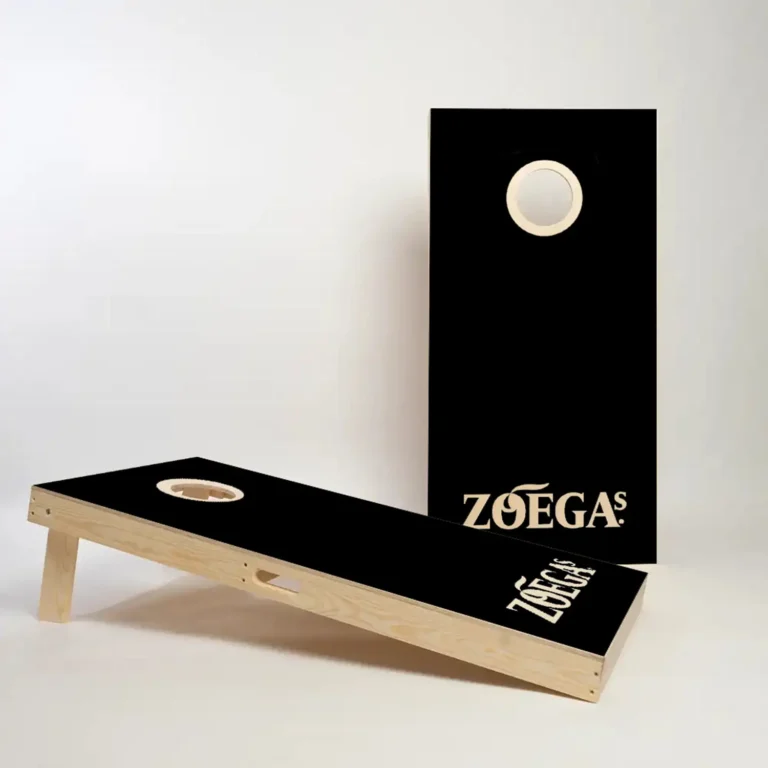 Cornhole med egen design custom - Zoegas