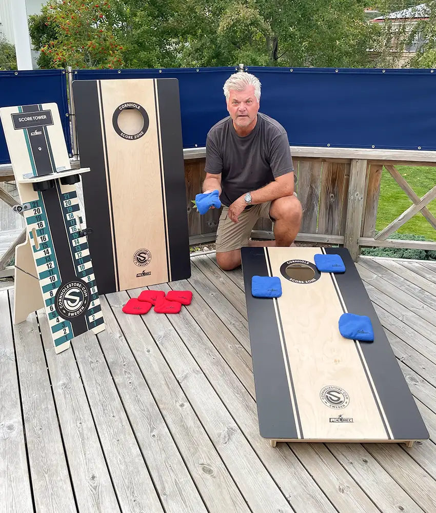 Cornhole omdöme av Pelle Carpenter